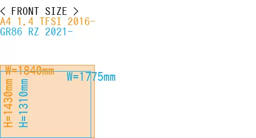 #A4 1.4 TFSI 2016- + GR86 RZ 2021-